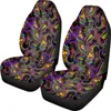 Car Seat Covers Paisley Pattern Retro Design Universal Stylish Print For Auto SUV Trucks Non Slip Interior Cover