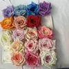 Decorative Flowers Realistic 1Pc Useful Table Centerpieces Simulation Flower Head Fabric DIY Wedding Decor