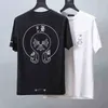 Ch para hombre Verano Corazón Moda Marca de lujo Camisetas Cromos Diseñadores Tees Correcto Herradura Sánscrito Cruz Polos Boy Graffitiujl0