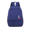 School Bags Solid Color Teenage Girls Book Oxford Women Backpacks Casual Travel For Ladies Kawaii Young Girl Backpack