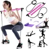 Resistance Bands Yoga Crossfit Exerciser Pull Rope Portable Gym Workout Pilates Bar Trainer Elastic For Fitness Equipment 230222