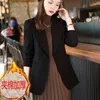 Women's Suits Blazers Capable Intellectual Notched Button Loose Solid Color Formal Office Lady Clothing Thin Autumn Winter Casual 230221