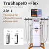 Máquina de emagrecimento vertical de RF 2 em 1 ID de trushape Flex Monopolar Radiofrequência Corpo Slim Redução de Peso Remoção de Cellulite