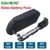 Tiger Shark Ebike Battery Pack 36V 48V 10AH 15AH Lithuim Ion Electric Bicycle Batteries for 250W 350W 500W 750W 1000Wモーターキット