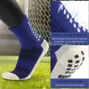 5pc strumpor Hosiery Compression Socks Thighted Soccer Football Socks Anti Slip Grip Bottom Sport Square Antifriction Socks Män kvinnor Sport Socks Z0221