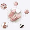 Slippers Home For Men Women Cotton Fabric Family El Shoes Floral Flower Sandals Male Indoor Bedroom Floor Flat SlidersSlippers