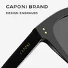 Sunglasses CAPONI Spring Limited 2022 Polariezd Sunglasses Fashion Girl Shades Acetate UV400 Korea Brand Design Women's Sun Glasses CP21038 G221215