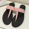 Summer Luxury G Sandals Designer Women Flip Flops Slipper Fashion ￤kta l￤der Slides Metal Chain Ladies Casual Shoes 04