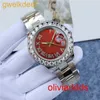 High Quality Fashion Iced Out WatchesMens Wrist Luxury Round Cut Lab Gr DDGU Z2VE