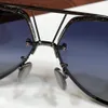 Altın Metal Pilot Güneş Gözlüğü Erkekler için Altın Kahverengi Gölgeli Güneş Gözlükleri Sunnies Tasarımcılar Güneş Gözlüğü Sunnies UV400 Gözlük Kutu