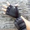 Gants de sport tactiques sans doigts, militaires, tir de l'armée, Paintball, vélo, motocross, Combat, jointure dure, demi-doigt