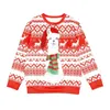 Herren Hoodies Weihnachten Teenager Weihnachten Kapuzenpullover Hosen Sets Kinder Kapuzenpullover Jungen Kinder Niedlicher Elch Alpaka Weihnachtsmann 3D-Druck Pullover Hosen