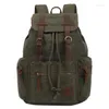 School Bags Vintage Canvas Backpacks Men And Women Travel Students Casual For Hiking Camping Backpack Mochila