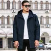 Giacche da uomo 8XL Plus Size Primavera Autunno Mens Fashion Capispalla Giacca a vento da uomo Cappotto sportivo casual di alta qualità con cappuccio da uomo