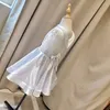 Stage Wear Latin Dance Dress For Girls Elegant White Lace Ballroom Dancing Dresses Kids Performance Costumes Girl Dancewear