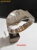 High Quality Fashion Iced Out WatchesMens Wrist Luxury Round Cut Lab Gr DDGU KXTJ