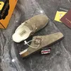 Ontwerper Birkinstock Slippers Outlet Henan Sangpo Boken schoenen Schaapleer en wol geïntegreerde Baotou -slippers voor mannen vrouwen in de winter