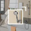 Pommeaux de douche de salle de bain LED 7 couleurs changeant automatiquement de couleur LED pomme de douche à économie d'eau accessoires de salle de bain pomme de douche 230221