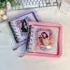 Kawaii A7 Zipper Binder Notebook Kpop Pocard Collect Book Journal Diary Agenda Planner School Stationery