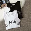2023 여자 남자 티셔츠 브랜드 디자이너 의류 유명한 셔츠 두 c 편지 인쇄 라운드 목 짧은 슬리브 검은 흰색 패션 남자 여자 t 셔츠 4xl