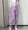 Spodnie damskie Capris Woman Candy Color Spodnie Purple Orange Beige Chic Busines
