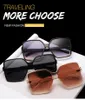 Солнцезащитные очки 2021 новые бренд солнцезащитные очки квадратные очки Персонализированные глаза кошки красочные солнцезащитные очки.