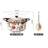 Bowls Binaural Big Soup Bowl With Cover Spoon Household High Sense Ceramic Large Pot
