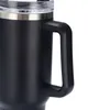40 unzen/1200 ml Griff Große Kapazität Wasser Flaschen Edelstahl Kaffee Thermos Becher Auto Tassen Reise Becher Großhandel