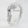 Bangle GrayBirds Luxury Animal Hedgehog Bracelets Bangles For Woman Party Jewelry Anniversary Gift Gold/Rhodium/Gun Black Plated GB1070