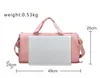 LL Duffel Bag Multifunktions-Nylon-Secret Storage Yoga Gym Large Unisex Travel Waterproof Casual Beach Exercise Gepäcktaschen 15 Farben