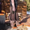 Other Housekeeping Organization Heavy Duty Firewood Wood Bag Waxed Canvas Fireplace Stove Accessories Hay Carrying Log for Camping BBQ 230221