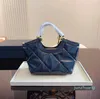 Новая мода Tote Bags y-letter Printing Totes Smal Designer Bag Women Luxury 22122 Кожаные черные сумки для покупок на плечо 221215