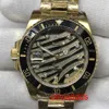 Högkvalitativ mode iced Watchesmens handled lyxiga runda klipp lab gra ddgu nt8k