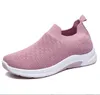 black color women's shoes new socks shoes flying woven mesh shoes breathable light sports shoes female other shoes