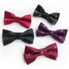 Bow Ties Skull Jacquard Men's Tie Trendy Fashion Halloween Business Casual Dress Suit Accessories Mens Gift