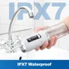 Electric Oral Irrigator Detachable Dental Water Flosser Portable Teeth Clean 230ML Water Tank IPX7 4pcs Nozzels Teeth Cleaner 230202