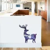 Naklejki ścienne Trzy Ratele QC108 Piękny las Elk Dream Lucky Sticker Art for Home Decoration