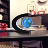 Dekorativa föremål Figurer Flytande magnetisk levitation Globe LED World Map Electronic Antigravity Lamp Novel Hemdekoration Födelsedagspresenter 230209