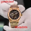 High Quality Fashion Iced Out WatchesMens Wrist Luxury Round Cut Lab Gr DDGU CEWR