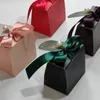 Подарочная упаковка маленькие коробки Подарки Merci Gift Box Party Baby Shower Birthday Paper Pint Boxes для упаковки свадебных услуг для гостей 230221