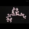 Flores decorativas de seda sakura vinha verde planta folhas de folhagem artificial Garland de casamento pendurado decoração de jardim de casa