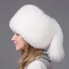 Berets zima damska skórzana kapelusz nausza rosyjska lei feng cap szop szczęka futra bluzak moda HJL-01-SBERETS beretsberets
