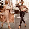 Bluzki damskie koszule szyfonowe bluzki kobiety jesienne moda o długim rękawie biała koszula biura bluzka szczupłe bluzki Slim Casual Tops żeńska plus size 230222