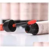 Lip Gloss Red Wine Bottle Matte Tint Waterproof Long Lasting Lipgloss Moisturize Cosmetic Liquid Lipstick 6 Colors Drop Delivery Hea Dh7Qa