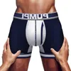 Underbyxor 2023 Man undewear Men Cotton Boxershorts Comferable Manliga trosor Gay Sexiga underkläder Boxer Men's