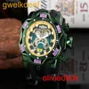 Högkvalitativ mode Iced out Watchesmens handled lyxiga runda cut lab gr ddgu h7887