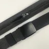 Cinture Cintura per soldi nascosta con fibbia in lega da 38 mm Donna Outdoor Tempo libero Moda Sport Viaggi Sicurezza Portafoglio in tela invisibile Nylon