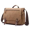 BROCKASES RETRO CANVAS Multifunktion Messenger Shoulder Bag Suitcase Card Pocket For Men Women Outdoor Office 2023