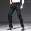 Jeans pour hommes Business Stretch pour hommes 2023 Vêtements pour hommes Pantalons décontractés Baggy Jean Homme Pantalon Denim Homme Noir Slim