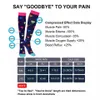 5PC Socks Hosiery Compression Socks Women Medical Nursing Socks Sports Socks Compression Stockings Edema Diabetes Varicose Veins Running Socks Z0221